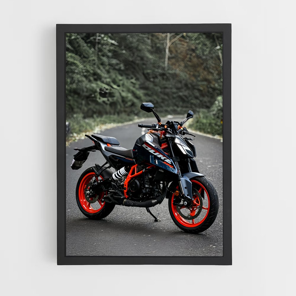 Poster Roadster 390 – affiche KTM Moto (vue 2)